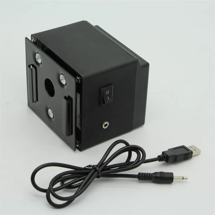 100% Zoo Assured BBQ Motors Rotisserie Hnyav Duty Npua Rotisserie Tsav nrog 5V USB Kab Ua Lag Luam Pig Spit Tsav FD605A