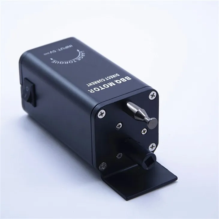 8 RPM BBQ Grill Rotisserie Tsav Nrog USB Kab Charge