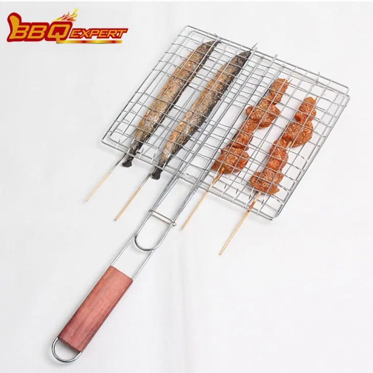 Loj BBQ Hamburger Charcoal Grill Kev muag khoom